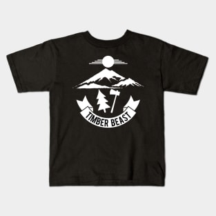 Timber Beast Lumberjack Kids T-Shirt